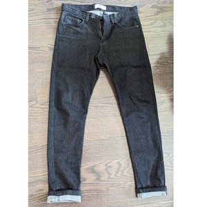 NAKED & FAMOUS DENIM - Weird Guy 29 - Ash Black Stretch Denim